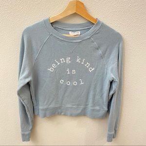 Grayson Threads Kind Cool Pullover Crop Sweater S